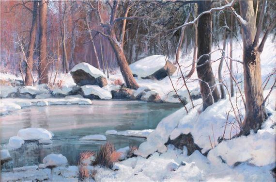 ROCK CREEK WINTER by Michael Godfrey