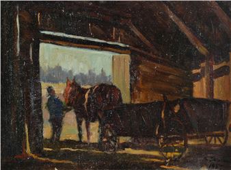 W stodole - Sylweriusz Sasim