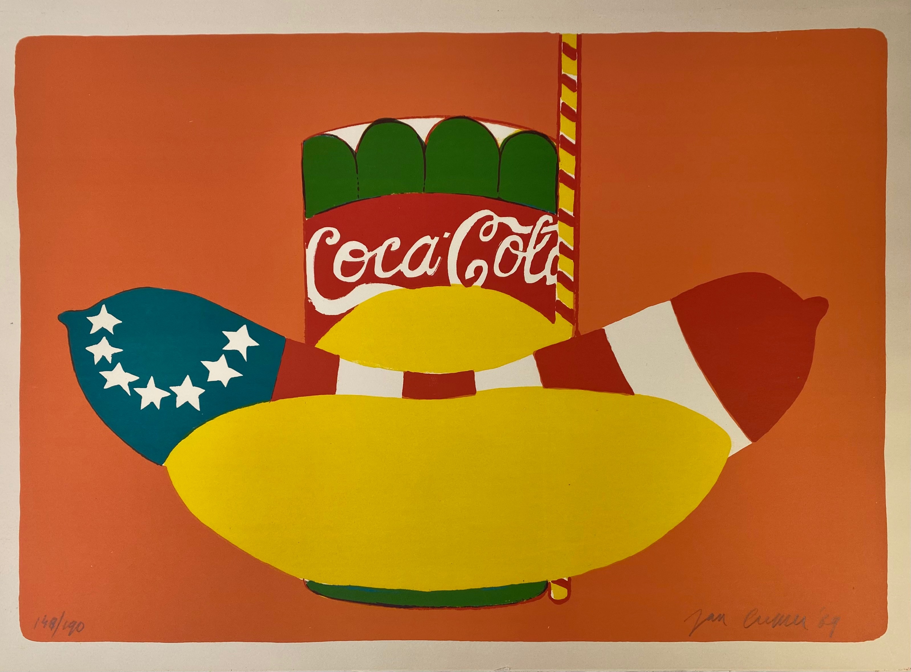 Hot Dog / Coca Cola by Jan Cremer, 1969