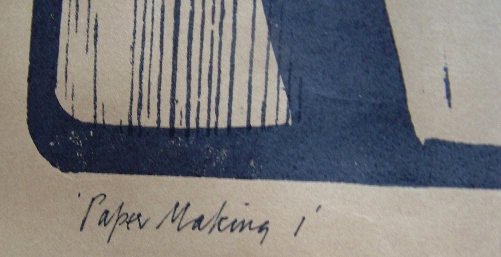 Willie Rodger | 'Paper Making I' & 'Paper Making II' | MutualArt