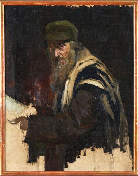 Juif en prière by Alexej von Jawlensky, 1891