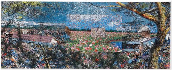 Masayuki Arai: Like Paintings - Standing Pine, Nagoya