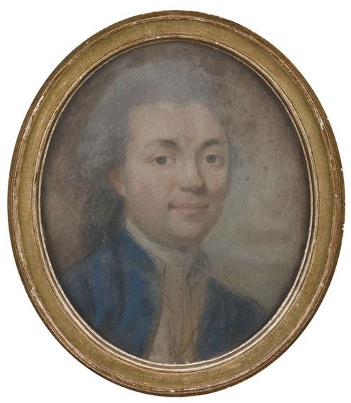 French School, 18th Century | Portrait of a man in bust form | MutualArt