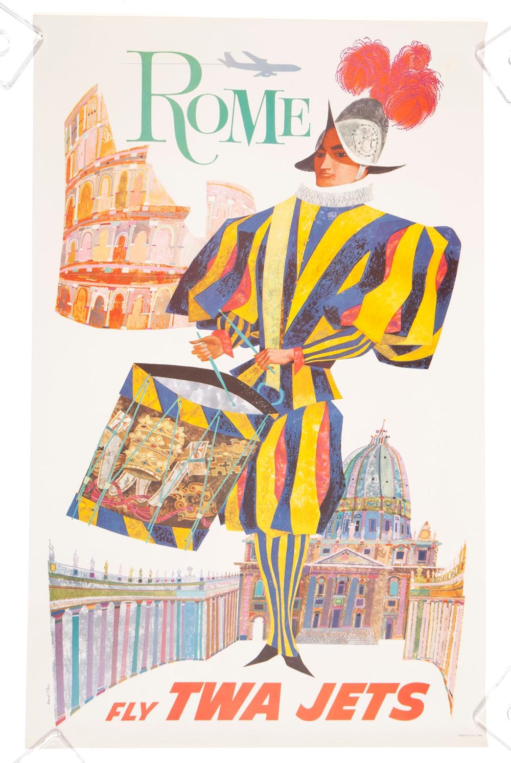 David Klein | ROME, circa 1955 lithograph, unframed. (Circa 1955 ...