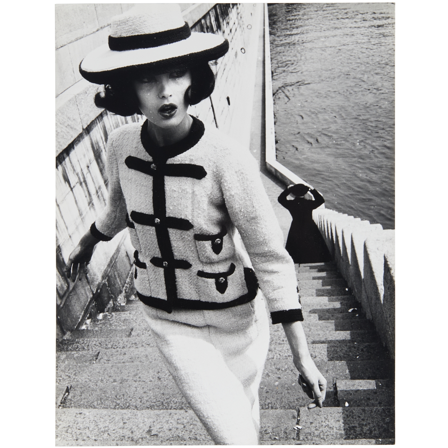 William Klein | Dorothea in Chanel and Bara dressed as a priest | MutualArt
