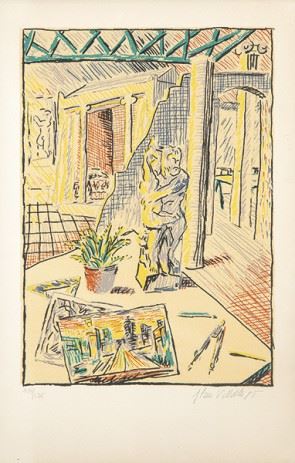 Atelier del Artista by Guillermo Pérez Villalta, 1985