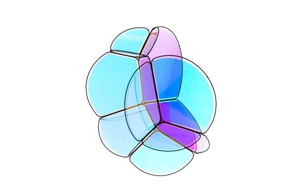 Foam SB 84/P15 by Tomas Saraceno, 2019