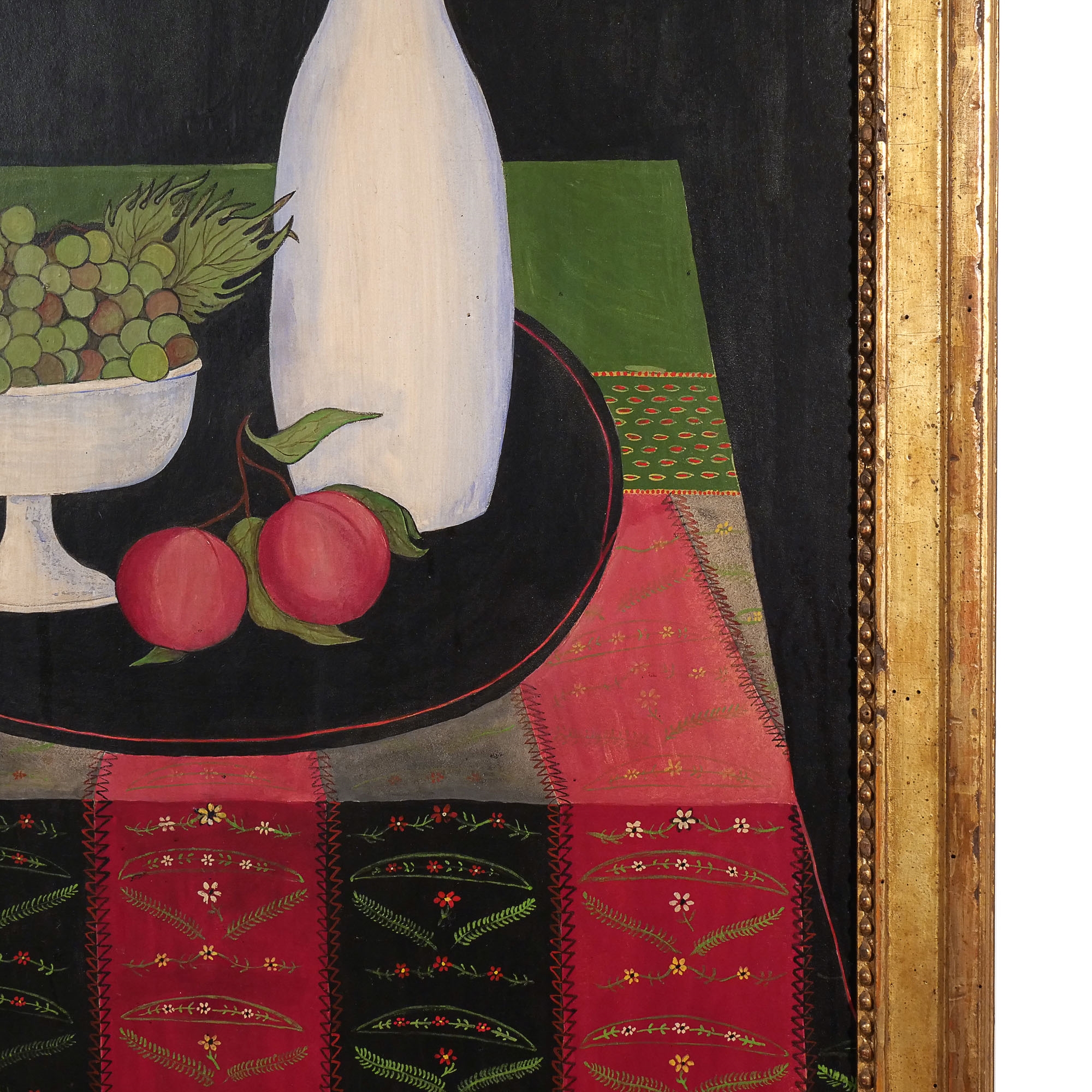 Artwork by Sophy Regensburg, White Bottle, Made of Casein on canvas