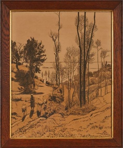 Montecucco - Lago di Garda by Hans Thoma, 1897