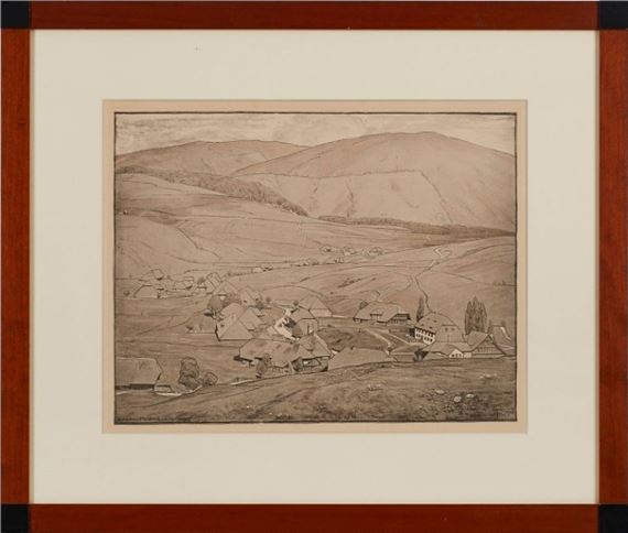 Bernau Oberlehn by Hans Thoma, 1898