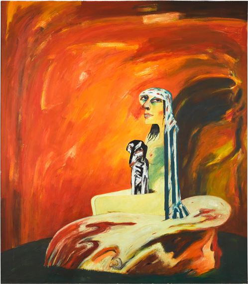 Lap Dog by John Bellany, Executed in 1973