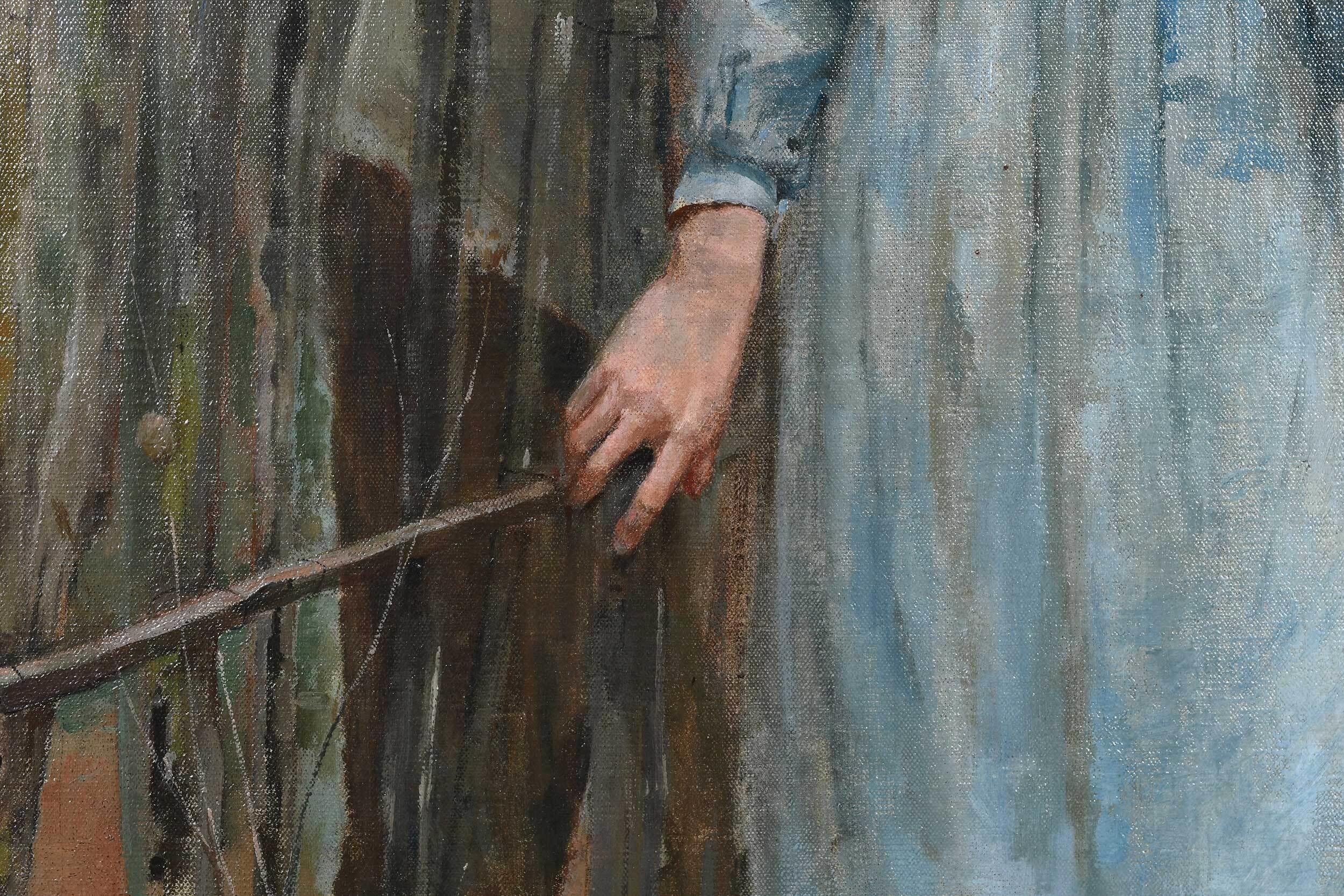 Artwork by Theodore Robinson, The Genteel Tradition in American Painting, Made of oil on canvas