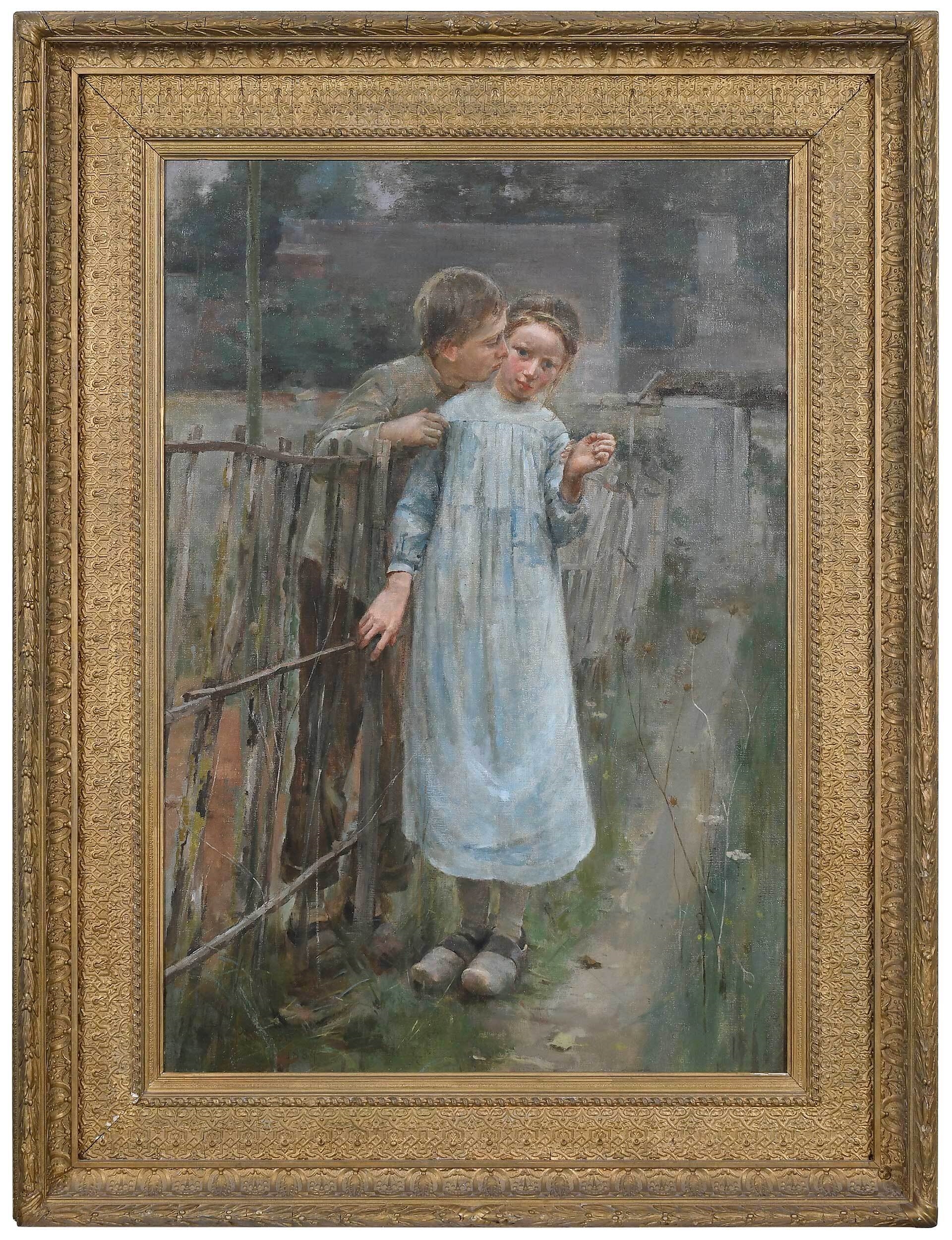 Artwork by Theodore Robinson, The Genteel Tradition in American Painting, Made of oil on canvas