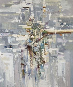 Gray Abstract - Anastasiya Valiulina