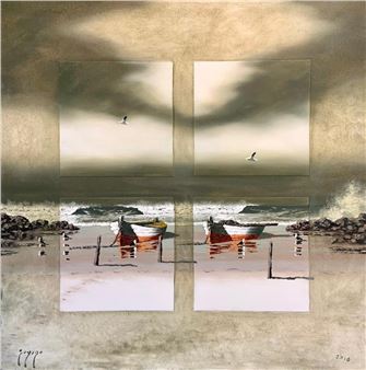 BARCAS Y GAVIOTAS - Adolfo Sayago