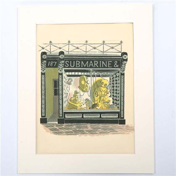 Eric Ravilious | Submarine Engineer | MutualArt