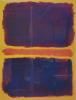 Purple On Yellow by Mark Rothko