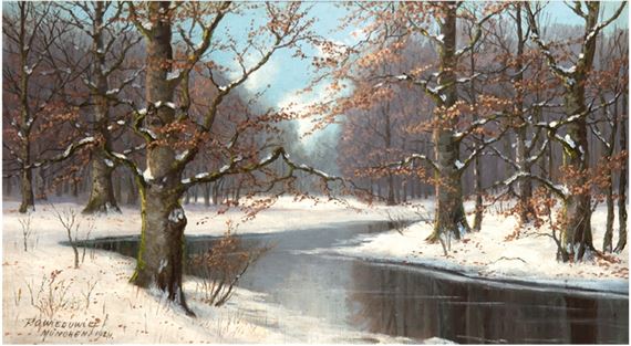 "Jasmunder Grund auf Rügen" by Franz Otto Wieduwilt, 1924