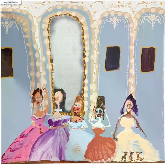 The Powder Room by Genieve Figgis, Painted in 2017