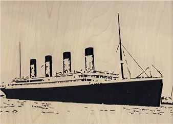 Titanic in Wood - Martin Magee