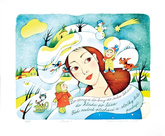 Zima by Vlasta Svejdova, 2018