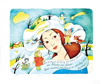 Zima - Vlasta Svejdova