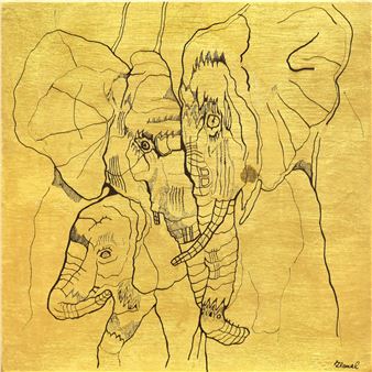 Sloní rodina - Josef Zlamal