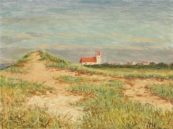 Landscape from Læsø by Marinus Nielsen