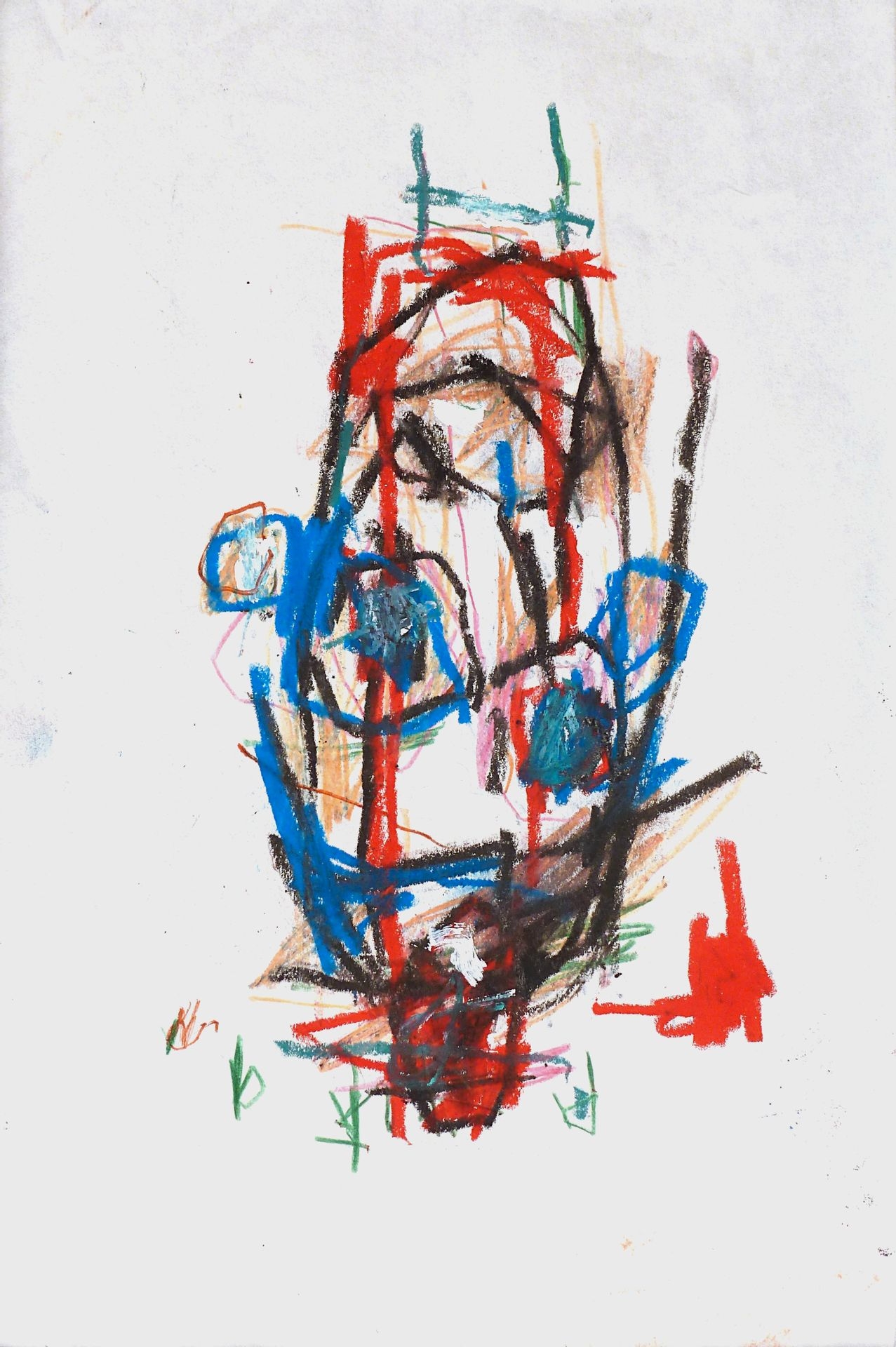 Artwork by Edward Goss, Studys, Made of Mixed media on paper