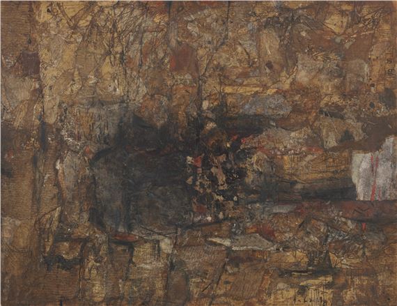 Untitled by Karl Fred Dahmen, Executed in 1956