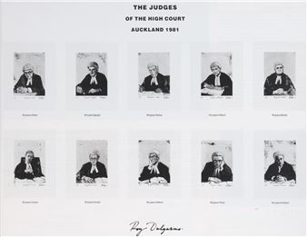 The Judges of the High Court, Auckland - Roy Dalgarno