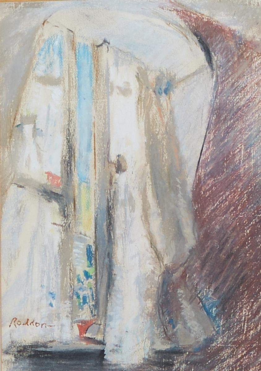 Artwork by Guy Roddon, The Attic Window, Made of pastel on paper