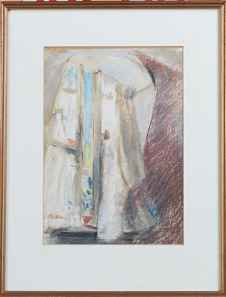 Artwork by Guy Roddon, The Attic Window, Made of pastel on paper
