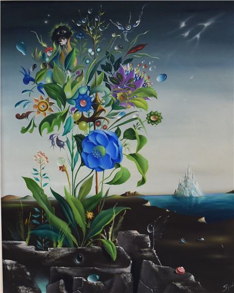 Georges Spiro | Surreal landscape (1960) | MutualArt