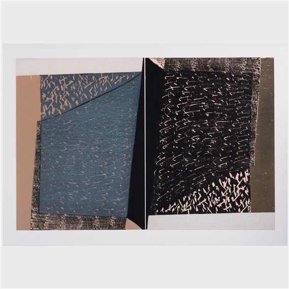 Renvers on Two Tracks by Susan Crile, 1982