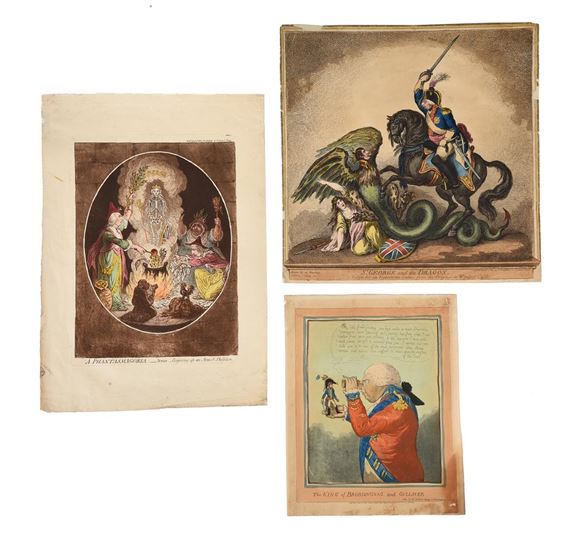 † James Gillray by James Gillray, 1803