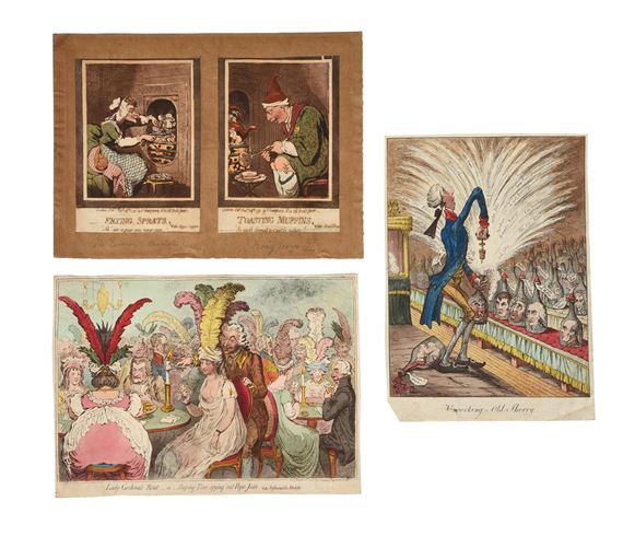 † James Gillray by James Gillray, 1796