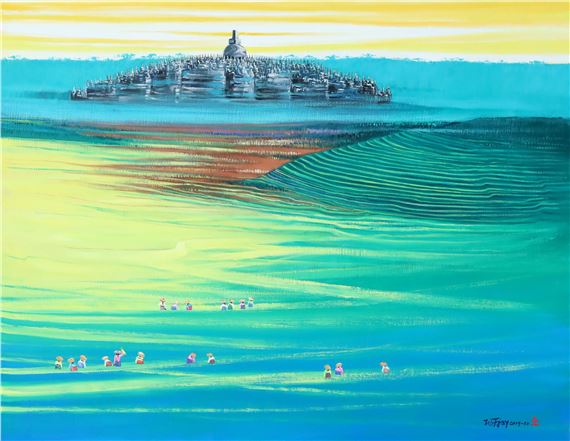 Borobudur, 2019-2020 by Tio Tjay, 2019-2020