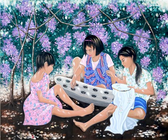 Bermain Congklak by Tio Tjay, 2020