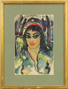 Girl in Red Hat - Marian Cronk