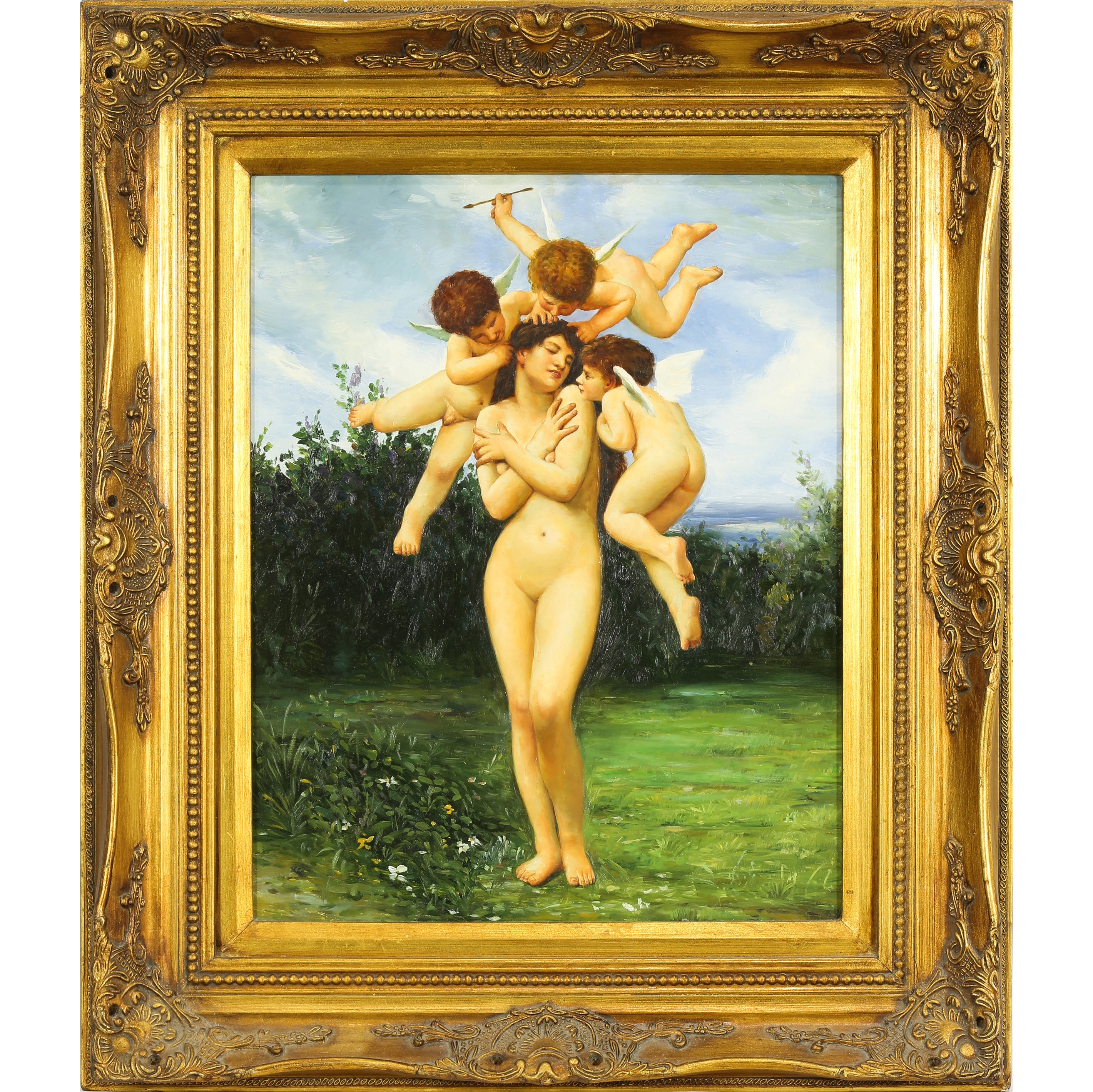 Venus Surrounded by Cupids by William Adolphe Bouguereau, 20th century