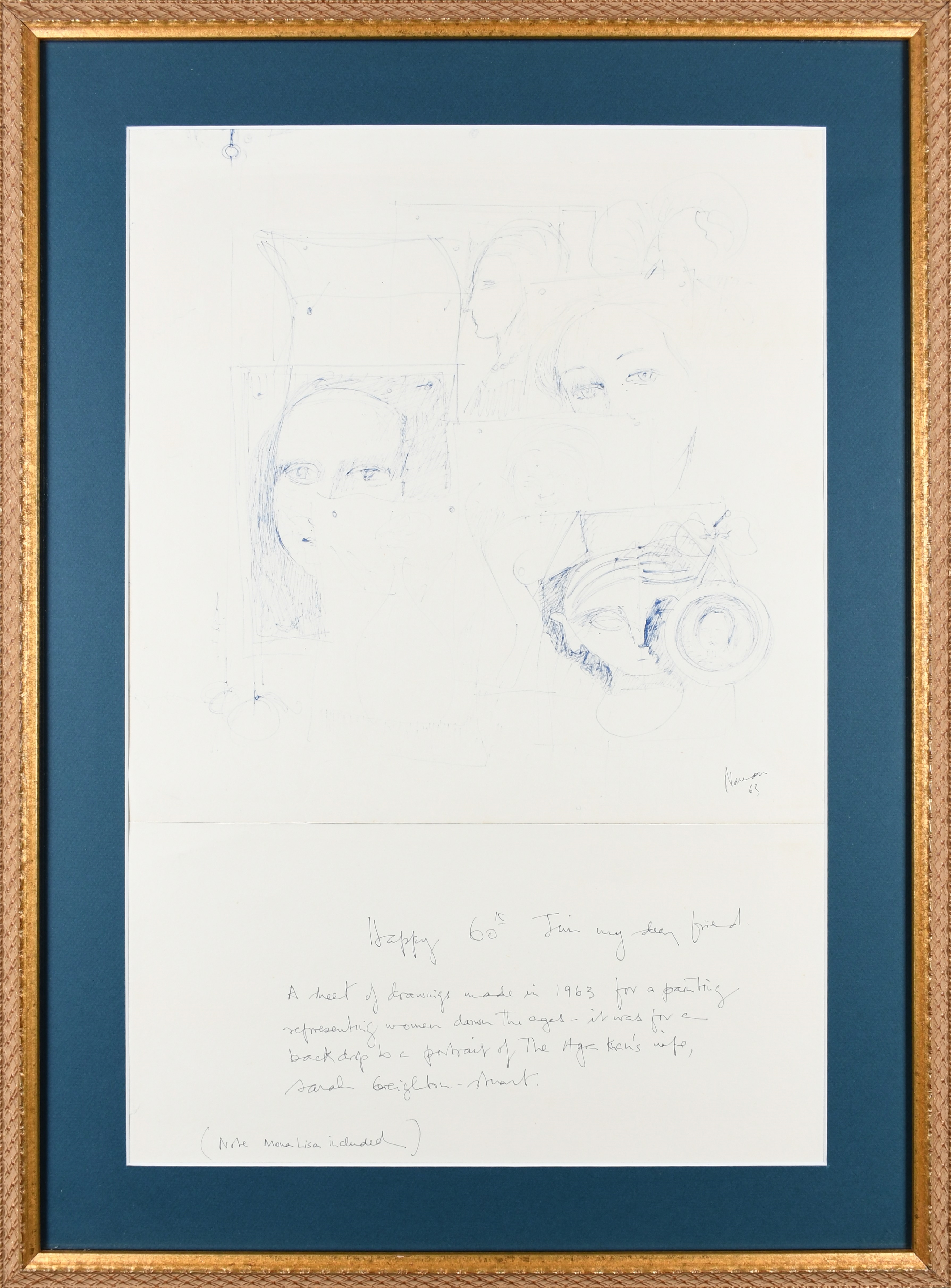 Artwork by Norman Douglas Hutchinson, He Who Dares Does, Made of Tempera on board