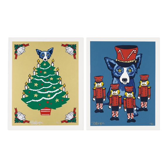 George Rodrigue | Tree Topper; Soldier Boy two works (2000) | MutualArt