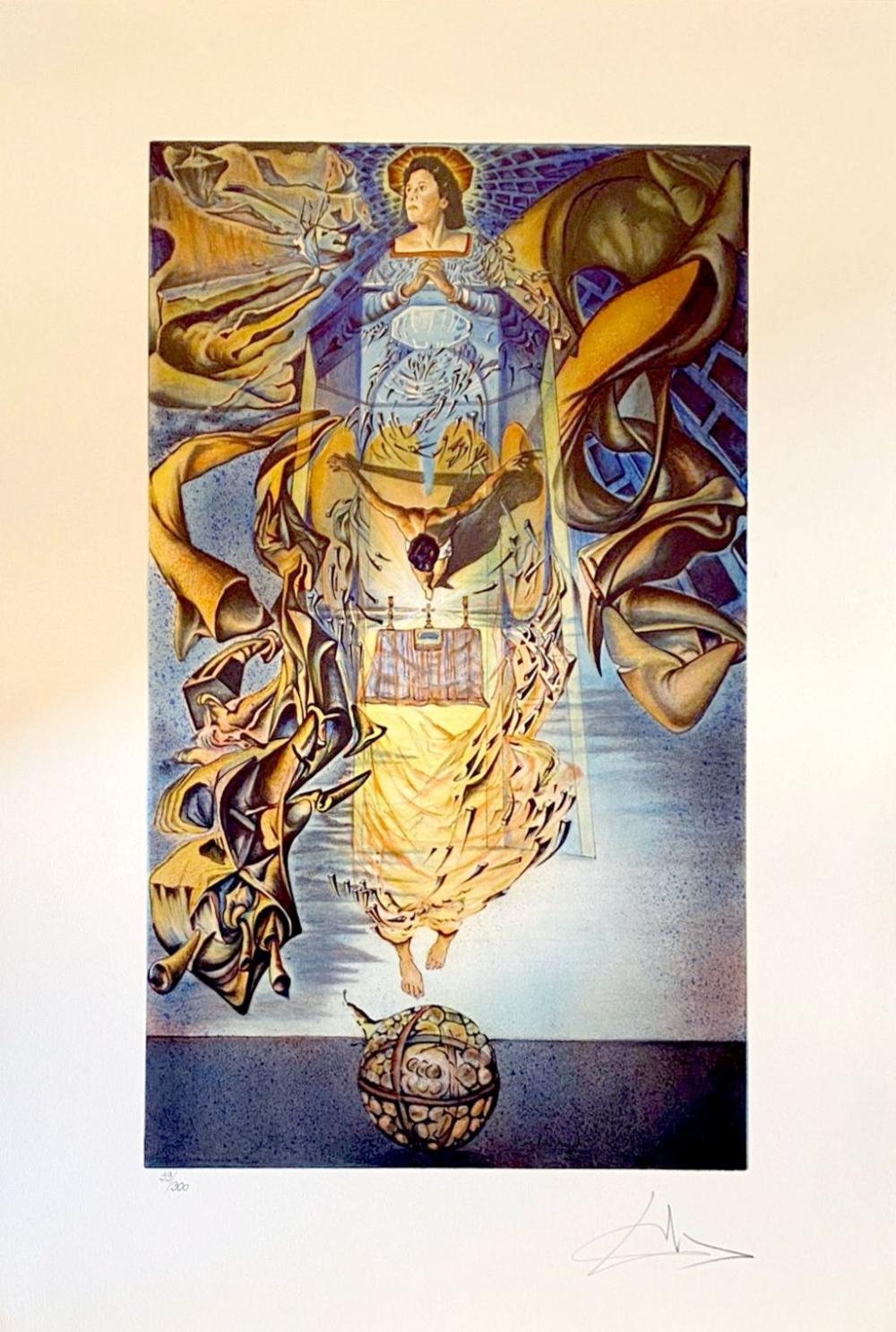 Salvador Dalí | Cosmic (Exploding) Madonna (1958) | MutualArt