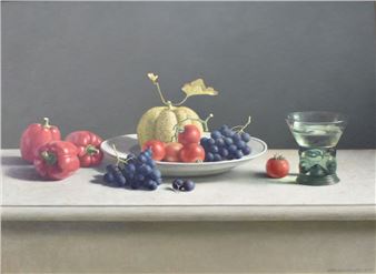 Stilleven produkten geteeld door Jannes op de kwekerij Nimmerdof - Henk Helmantel