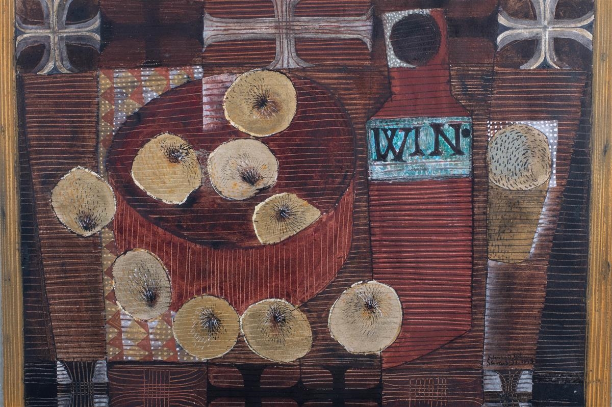 Artwork by Edward John Stevens Jr., STILL LIFE, Made of Gouache on paper