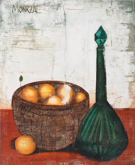 STILL LIFE - MURANO BOTTLE by Andrés Monreal