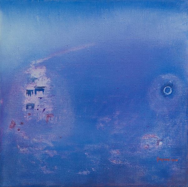 Artwork by Bruna Gasparini, Backdrop nr. 15 in Venice, Made of oil painting on canvas