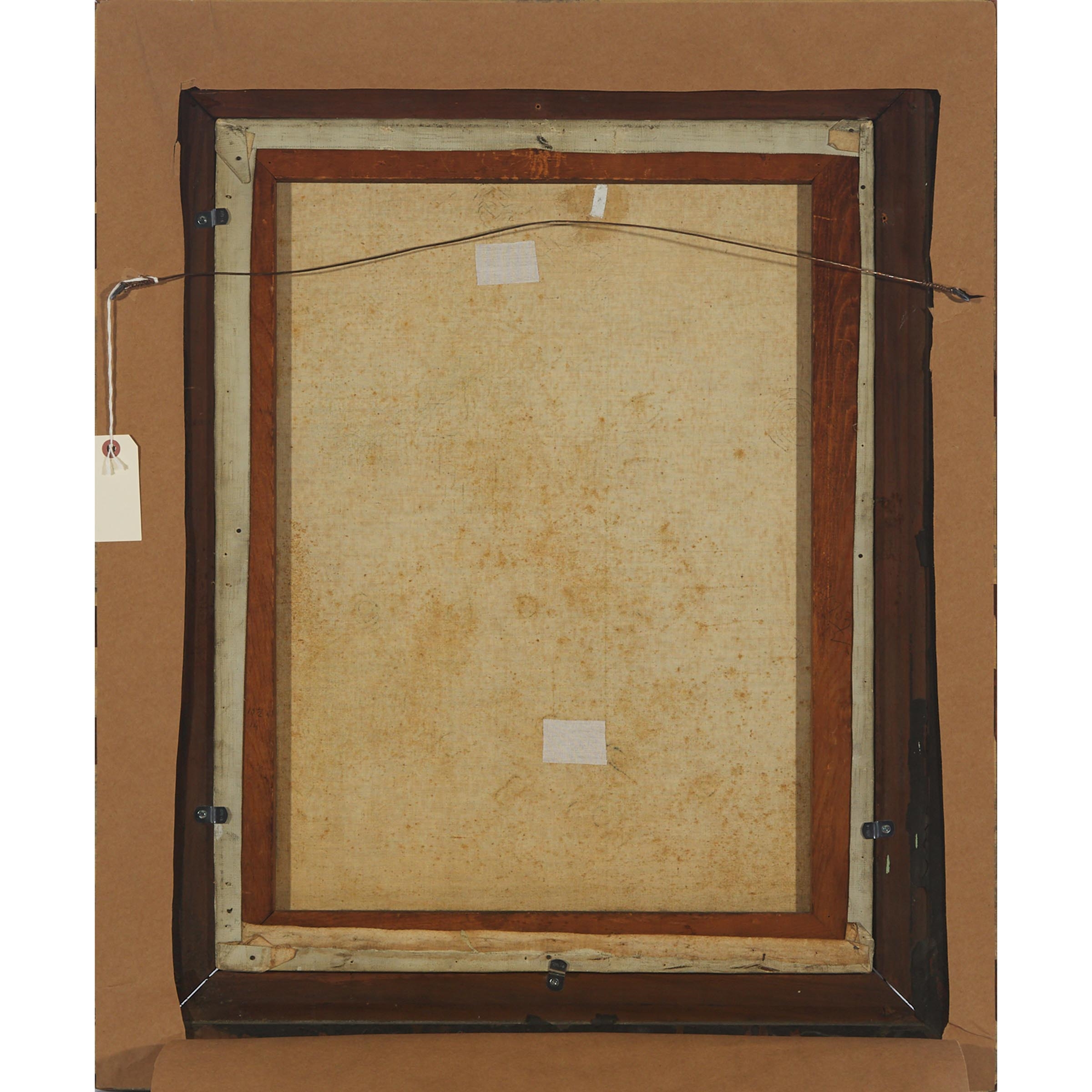 Artwork by Harry C. Edwards, CANADIAN SOLDIER RETURNING HOME, CA. 1917, Made of Oil on canvas