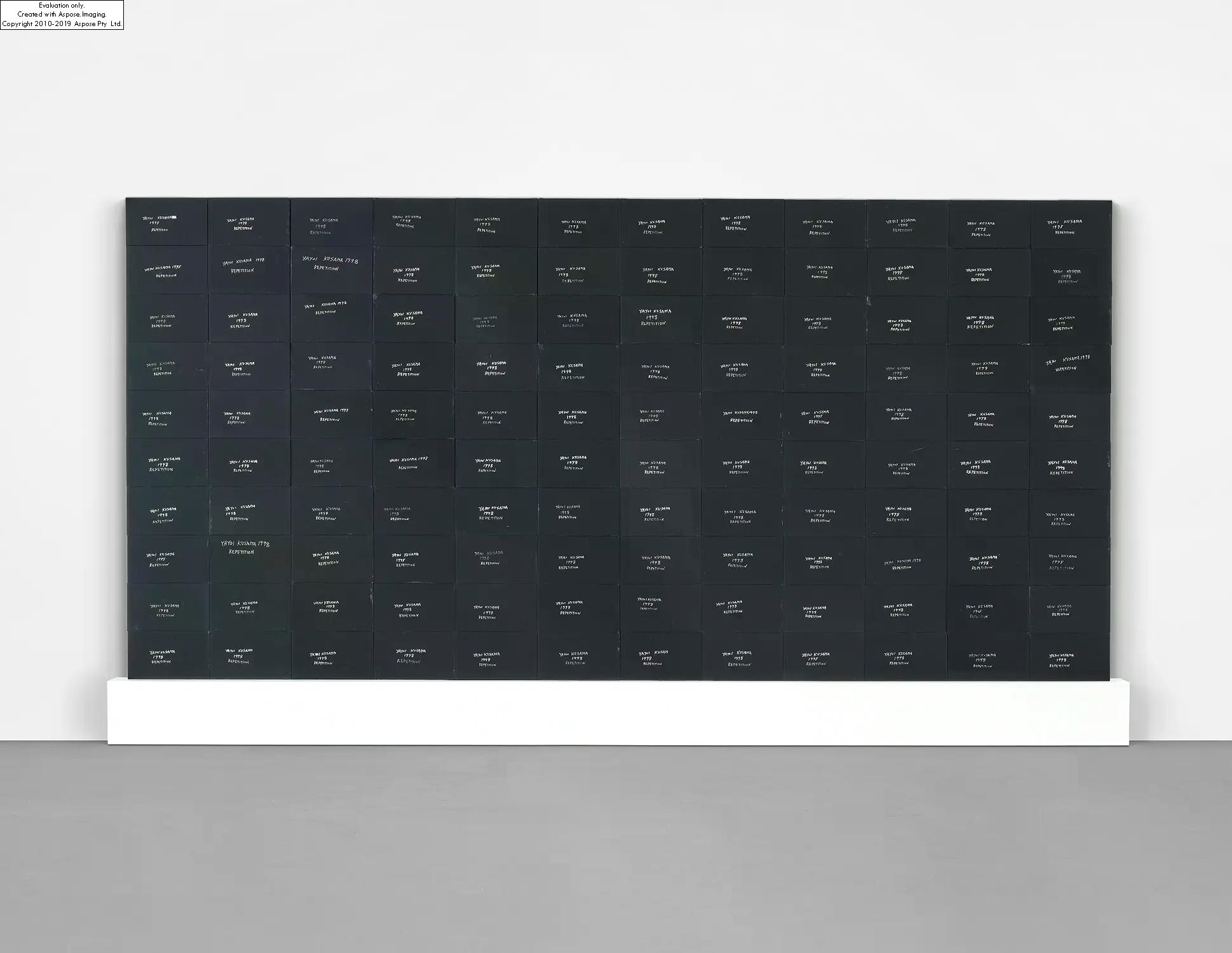 Yayoi Kusama Repetition (1998) MutualArt